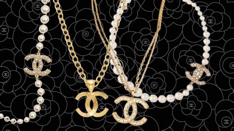 gold chanel necklace dupe|coco Chanel knockoff jewelry.